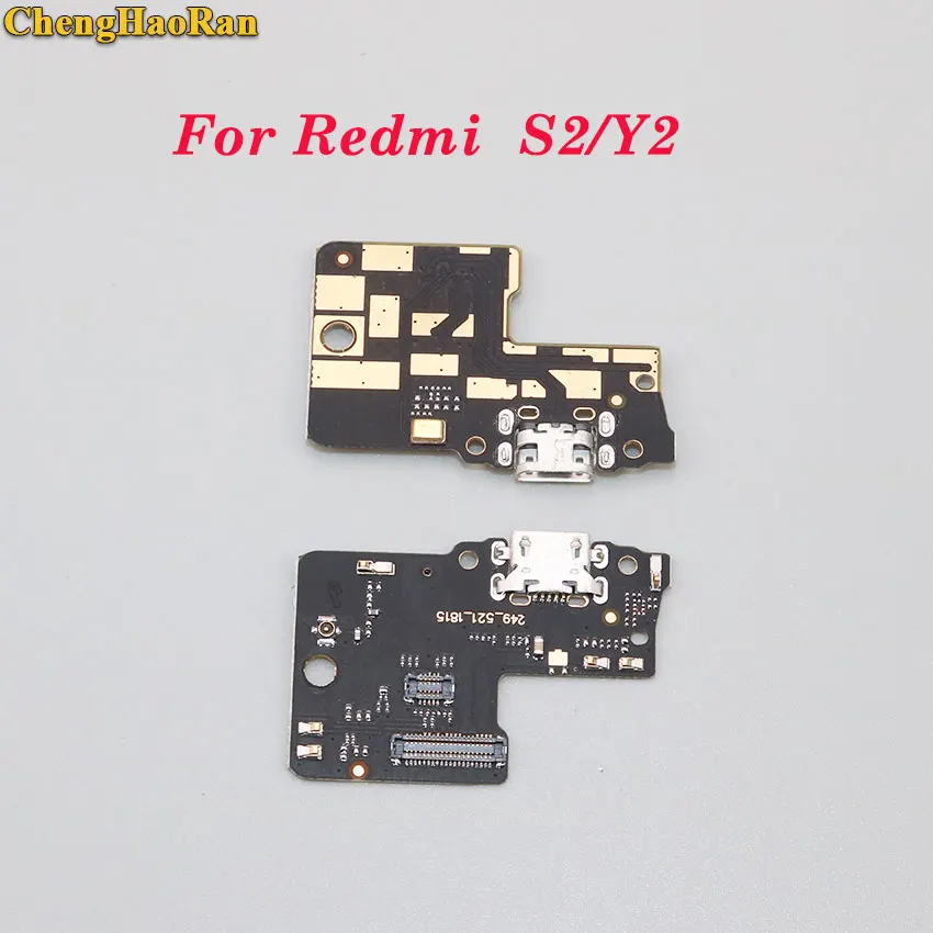 ChengHaoRan usb зарядный порт док-станция разъем для платы микрофон для Xiaomi redmi 1 2 3 3s 4 pro 4A 4X5 5A 6 6A - Цвет: For Redmi S2 Y2