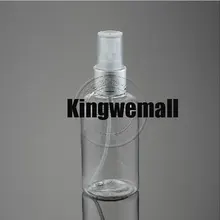 300 шт/партия 75 мл ПЭТ пластиковая пустая короткая бутылка-спрей