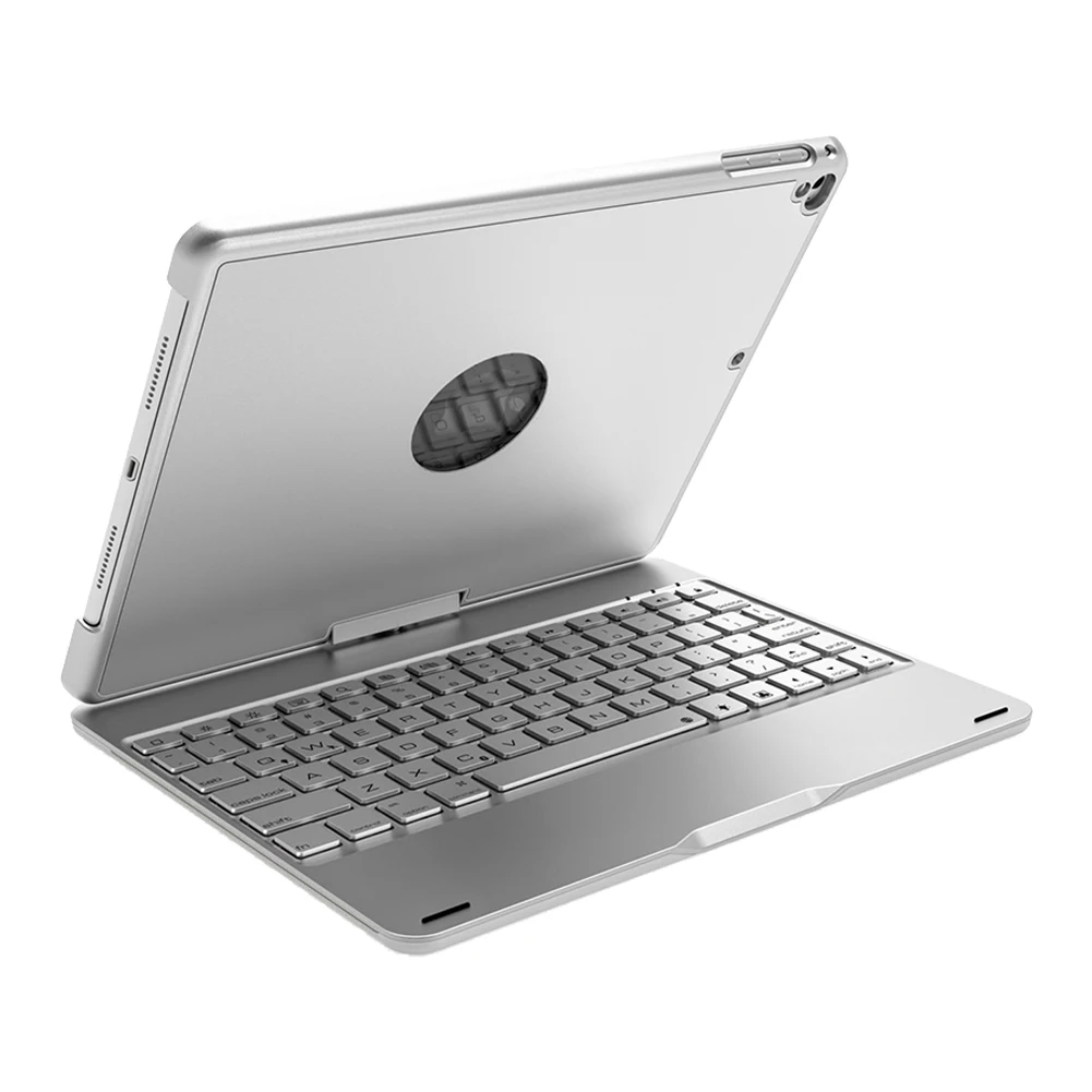 

360 Degree Rotating Office Wireless Smart Home Keyboard Cover Case Desktop Durable Protective Bluetooth Portable For Pro9.7