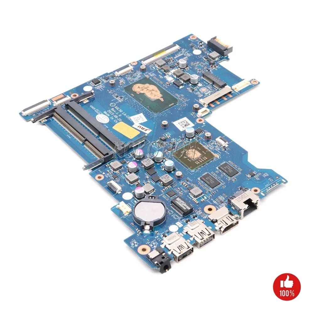 ASL50 LA-C921P 828187-601 828187-001 828187-501 محمول لوحة رئيسية لأجهزة HP 15-AC 15-AC637TX i5-6200U R5 M330 2 GB ذاكرة الفيديو
