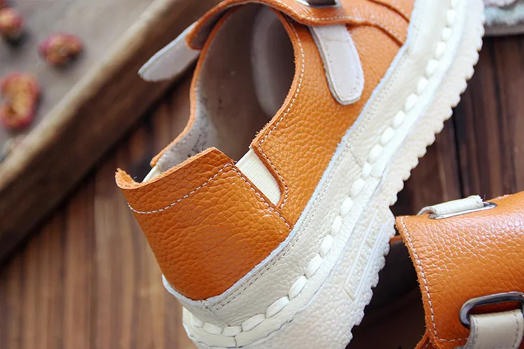 HUIFENGAZURRCS-Genuine leather single shoes Spring new low-upper shoes soft soles,Mori series of literary&artistic retro shoes HUIFENGAZURRCS-Genuine leather single shoes Spring new low-upper shoes soft soles,Mori series of literary&artistic retro shoes