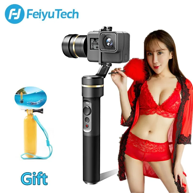 FeiyuTech Feiyu G5 брызгозащищенный 3-осевой ручной карданный стабилизатор для GoPro HERO 6 5 4 3 Xiaomi 4k SJ Экшн-камера AEE камера Bluetooth