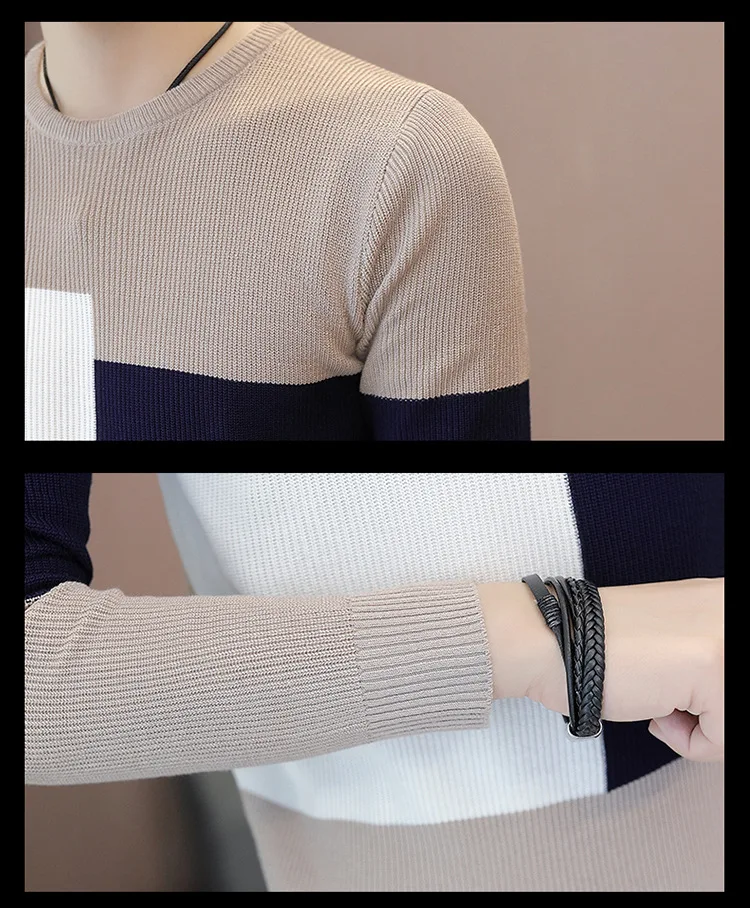 2018 пуловер masculino новые мужские свитер хан издание cultivate one's morality мужские свитера