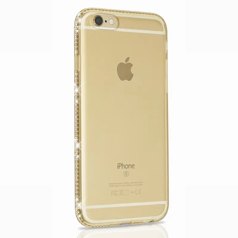 For Coque iPhone Paillettes For iPhone 6 Cases 7plus 5 S 5S SE housse telephone Luxury transparent etui Mobile Phone Accessories (3)