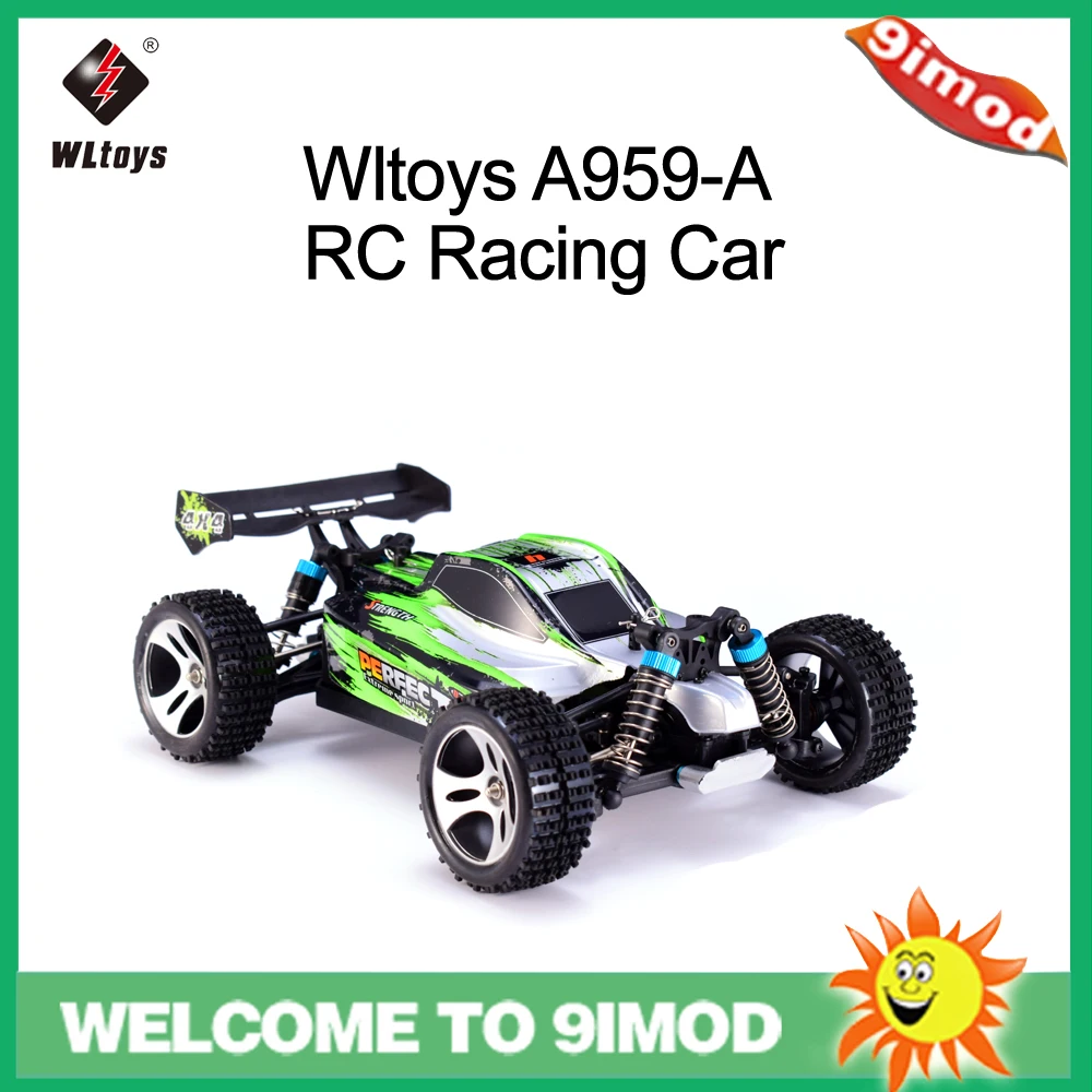 Wltoys A959-A 2,4G 1/18 4WD 35 км/ч гоночный автомобиль Высокая скорость ударопрочный внедорожник RC автомобиль игрушки подарок