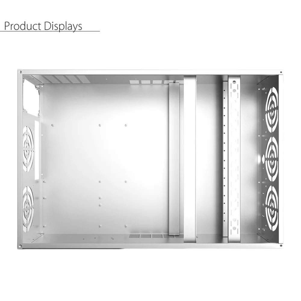 Open Air Mining Frame Rig Graphics Case GPU ATX Fit 6/8 Graphics Card Ethereum ETH ETC ZEC XMR Magnalium Alloy 12cm Fans Open Air Mining Frame Rig Graphics Case GPU ATX Fit 6/8 Graphics Card Ethereum ETH ETC ZEC XMR Magnalium Alloy 12cm Fans