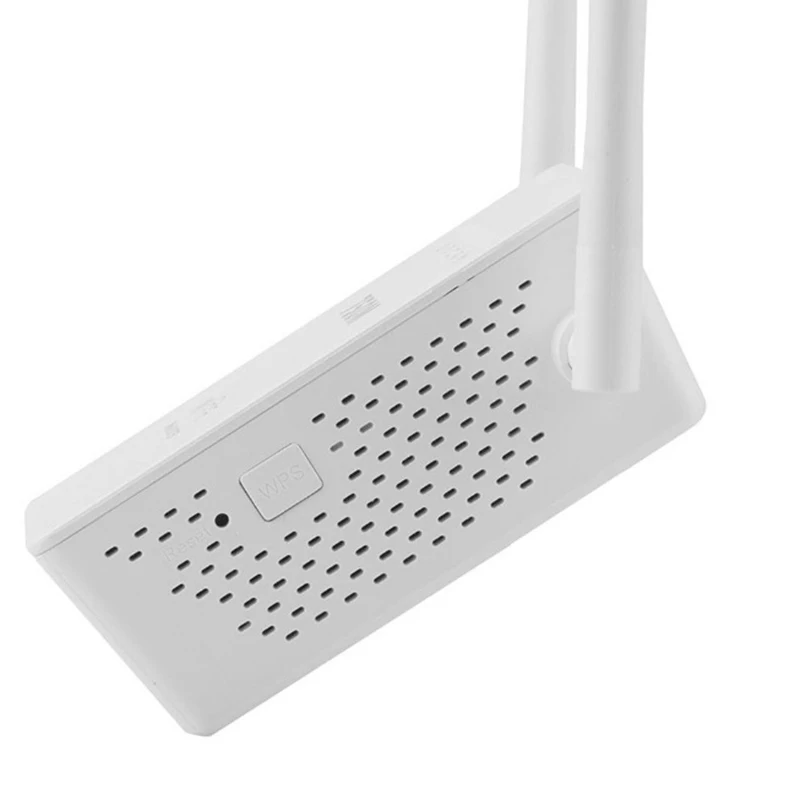 300Mbps Mini Router WiFi Repeater Network Range Extender Booster N300 Wi-Fi Single Increase Dual External Antennas EU Plug