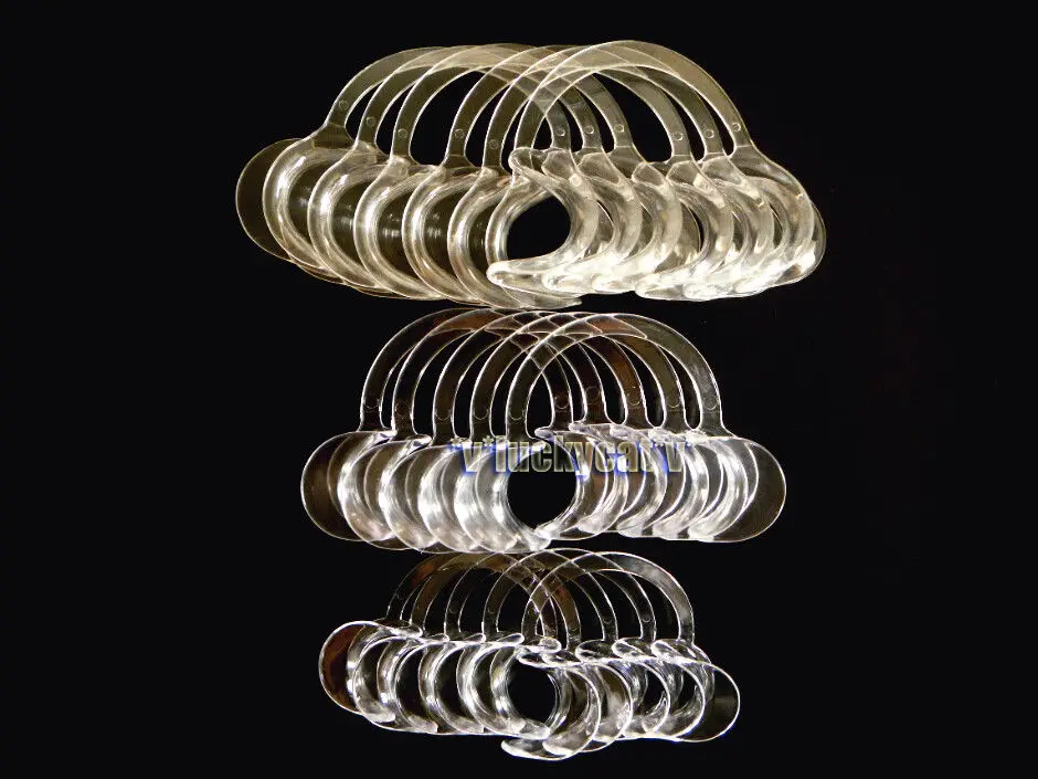 

15pcs Autoclavable C Type Lip & Cheek Retractor Dentist Mouths Opener Size S M L