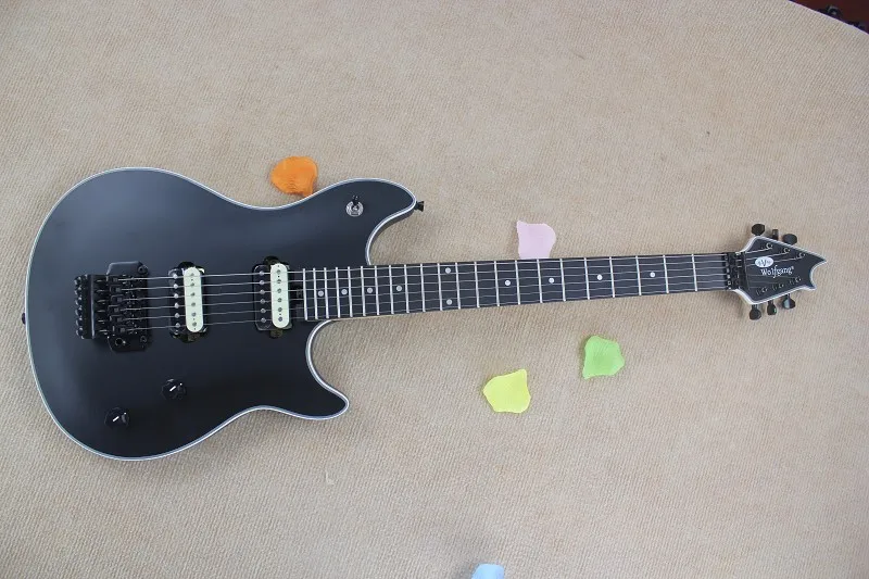 

Free shipping Hot Selling Custom Shop Wholesale new EVH Wolfgang stealth style model electric guitar 6-4