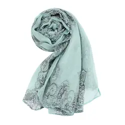 Для женщин розы принтом мягкий шарф моделирования Шелковый платок шарфы Для женщин аксессуары G29