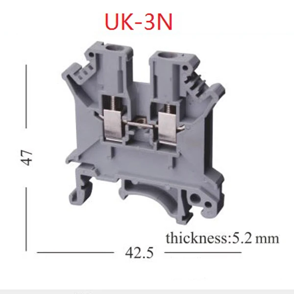 Клеммные колодки на DIN рейку UK3N UK Series|clamp nail|clamp doorblock tetris |