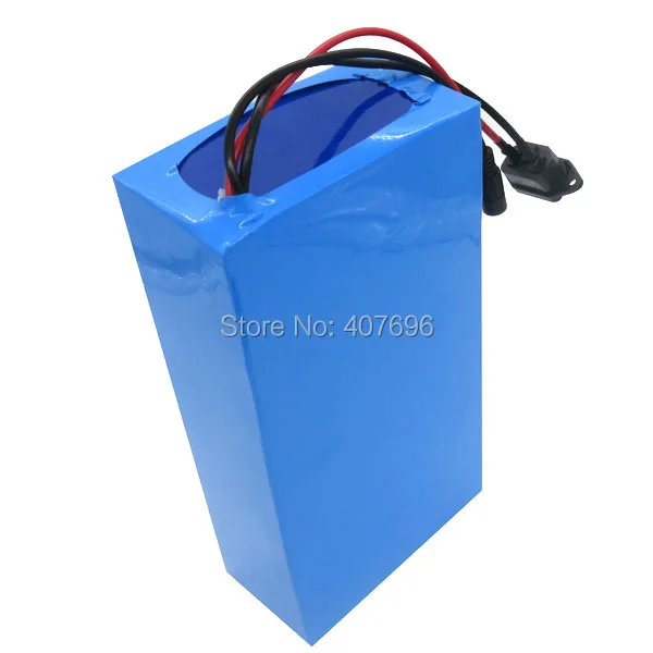 Sale Rechargeable 500W 48V 15AH battery pack 750W 48 V 15AH ebike e scooter Lithium ion battery 20A BMS 2A Charger Free customs fee 7