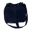 Sac à main en daim pour femmes, couleur unie, pompon, cordon de serrage, bandoulière, épaule, sacs seau, 2022, 2022 ► Photo 1/6