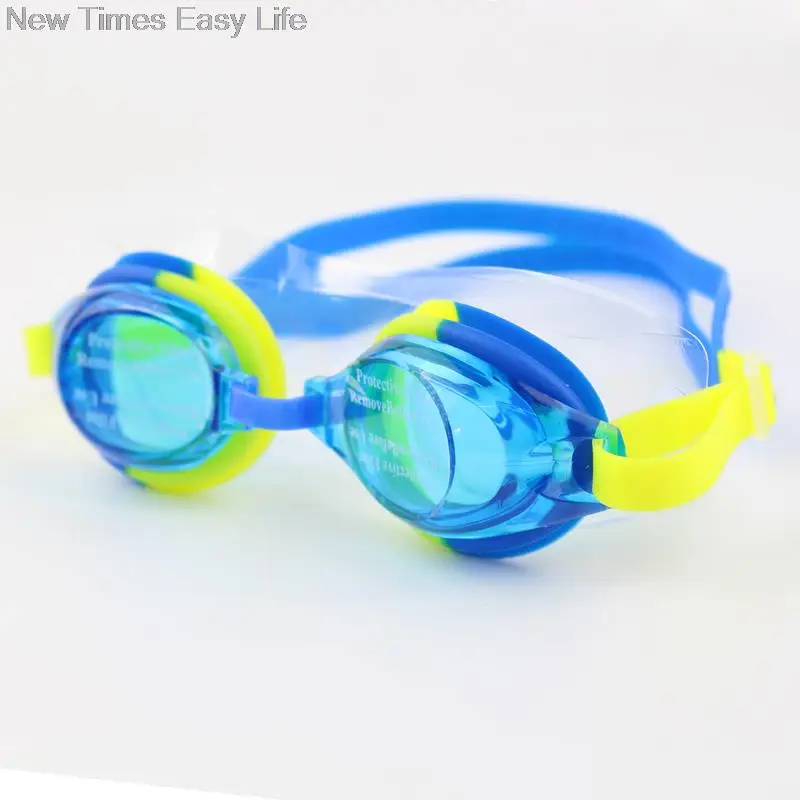 

Colorful Adjustable Children Kids Waterproof Silicone Anti Fog UV Shield Swimming Glasses Goggles Eyewear Eyeglasses with Box