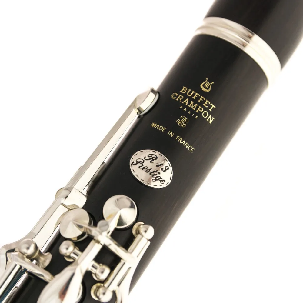 Ebony Blackwood Clarinet R13 PRESTIGE Professional Bb Clarinets Bakelite 17 Keys Mouthpiece Reeds