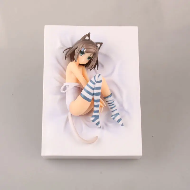 

NEW hot 14cm Hentai Ouji To Warawanai Neko Tsutsukakushi Tsukiko Action figure toys collection doll Christmas gift with box
