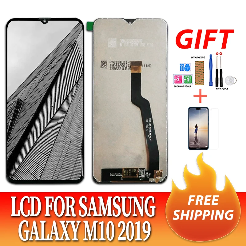 

Tested For Samsung Galaxy M10 2019 SM-M105 M105F M105G/DS LCD Display +Touch Screen Digitizer Assembly Replacement Parts