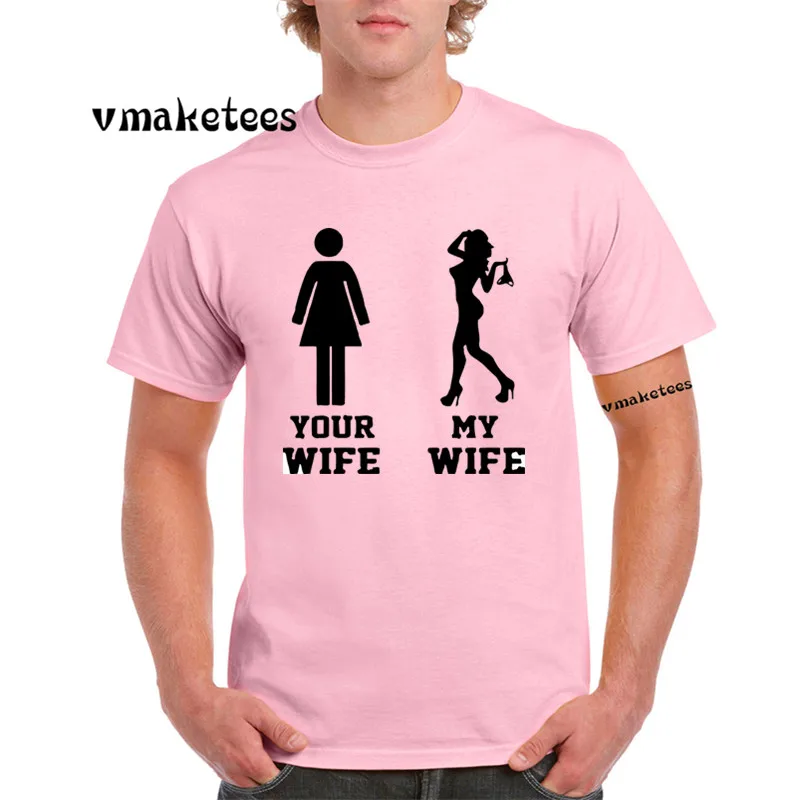Мужские с принтом Wonder Woman My Wife ваша жена модная футболка Летняя футболка с круглым вырезом GMT4140