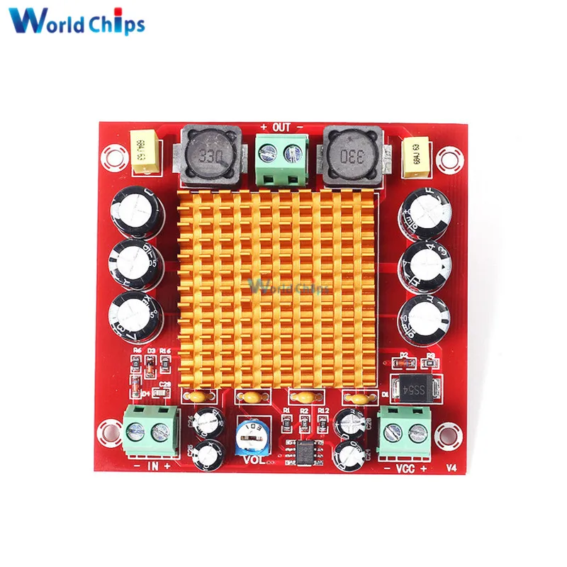 XH M544 DC 12V 24V 150W TPA3116DA TPA3116 D2 Mono Channel цифровой усилитель мощности плата с