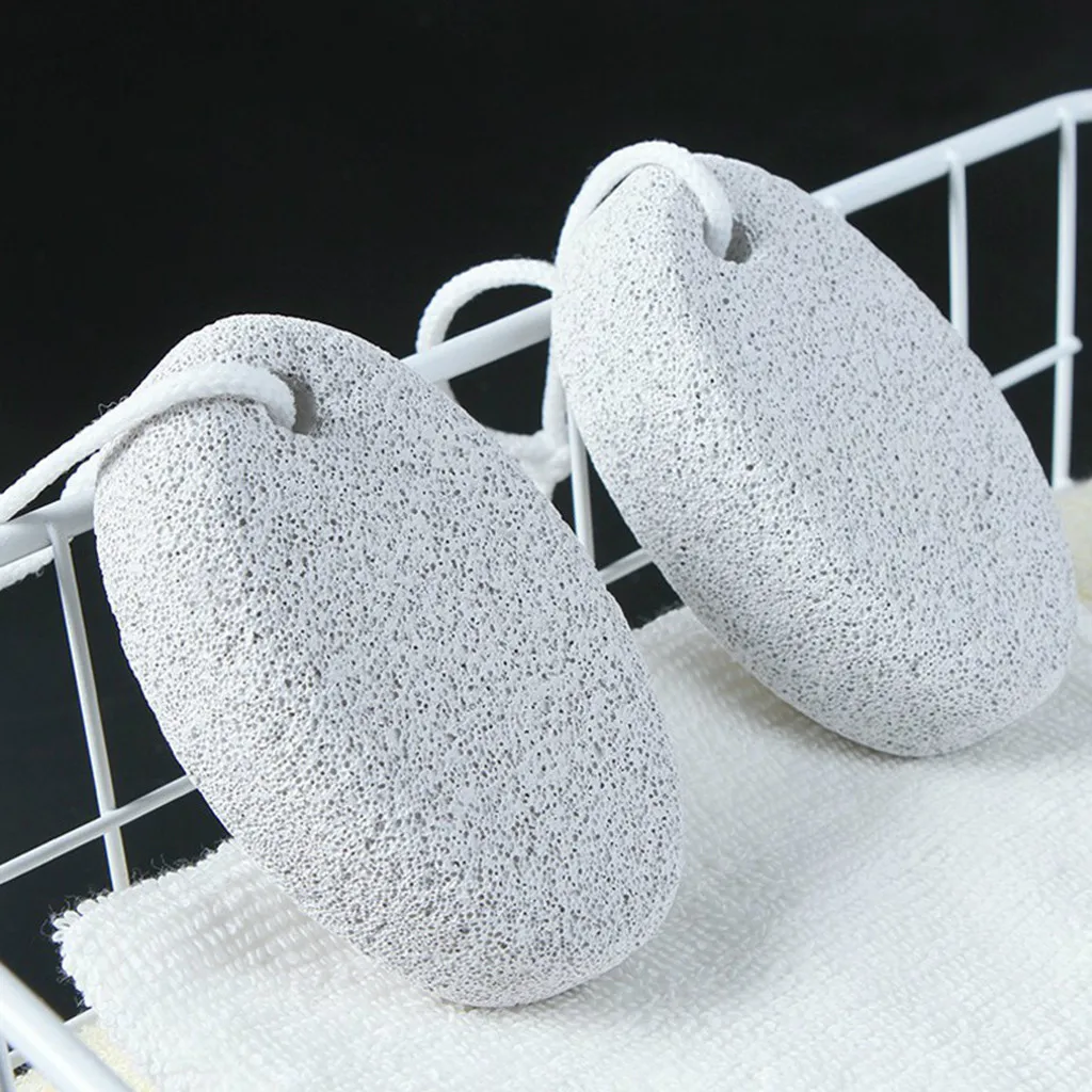 

2PCS Pumice Stone Pedicure Tools Hard Skin Callus Remover for Feet and Hands Bath Brushes Scrubbers Sponges