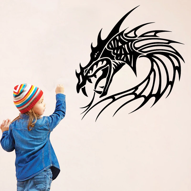 

ZOOYOO China Style Chinese Dragon Wall Sticker Home Decor Living Rooms Decoration Vinyl Art Design Removable Wall Decals