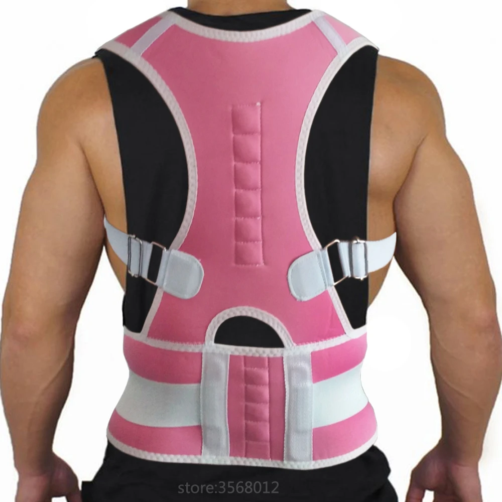 Back Waist Support Belt Correcting Tape Lumbar Back Bone Care