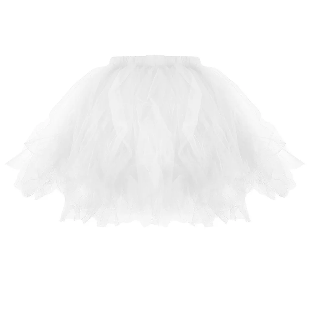 CHAMSGEND Женская Высококачественная плиссированная юбка-пачка для взрослых юбка-пачка со складками мини-юбки - Цвет: Белый