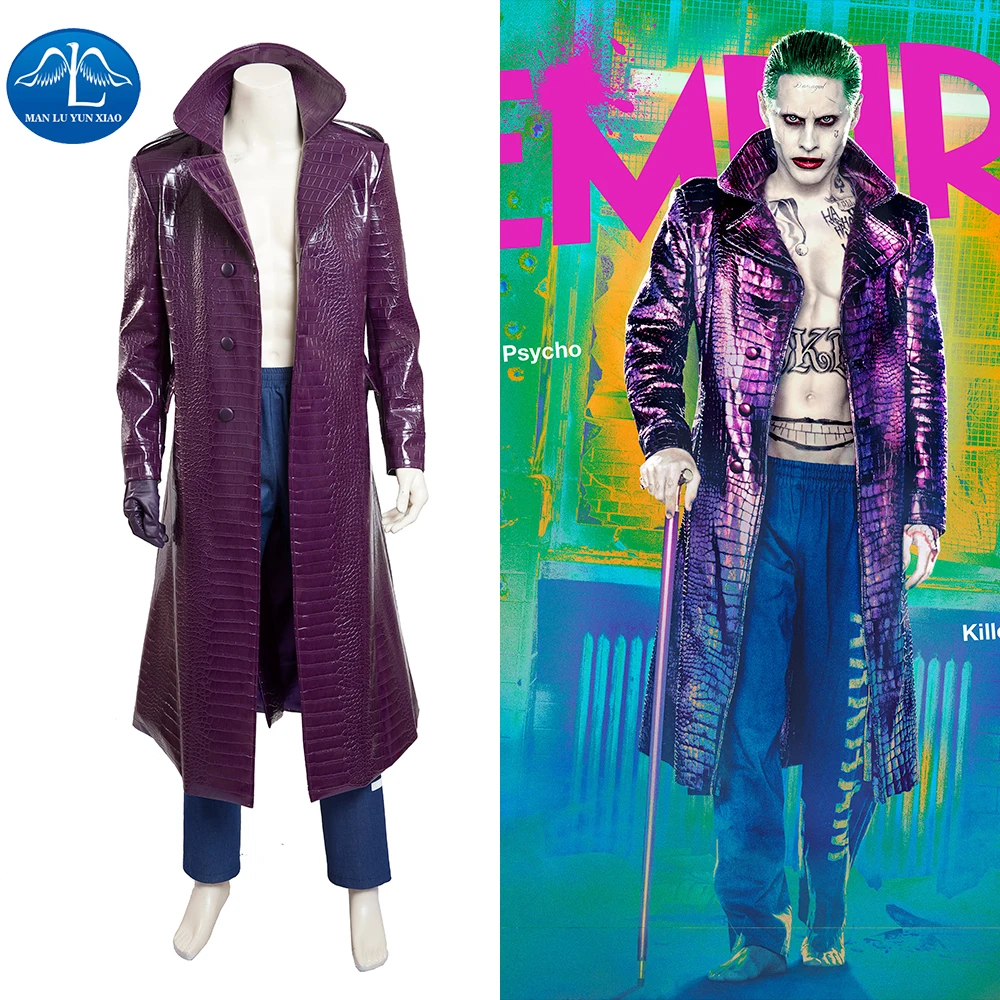 MANLUYUNXIAO Suicide Squad Cosplay Costume Custom Made Suits Halloween