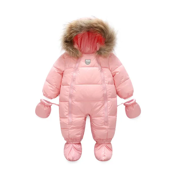  Winter baby down jacket baby thickened jumpsuit Baby sleeping bags