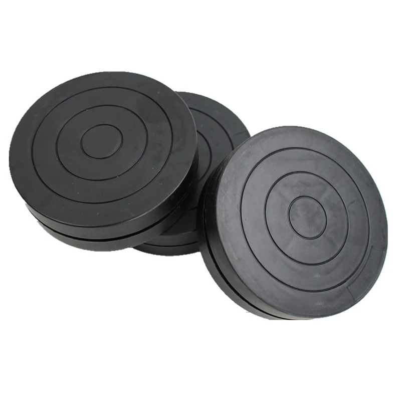 

Black Pottery Wheel Round Plastic Rotary Turnplate Polymer Clay Tools Modelling Platform Sculpting Model Making Clay Tools New
