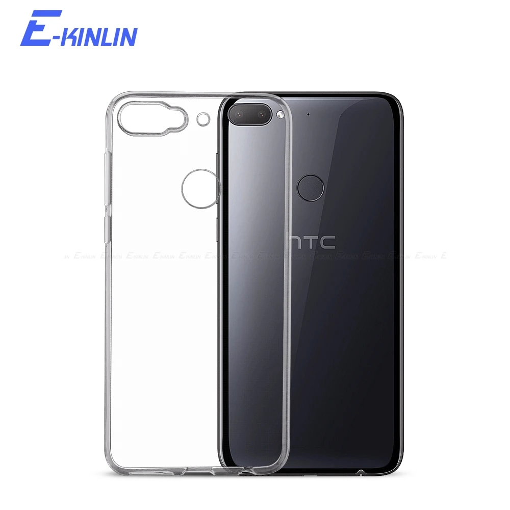 Прозрачный силиконовый ультратонкий прозрачный мягкий чехол для HTC Desire 10 Evo 20 Pro 19