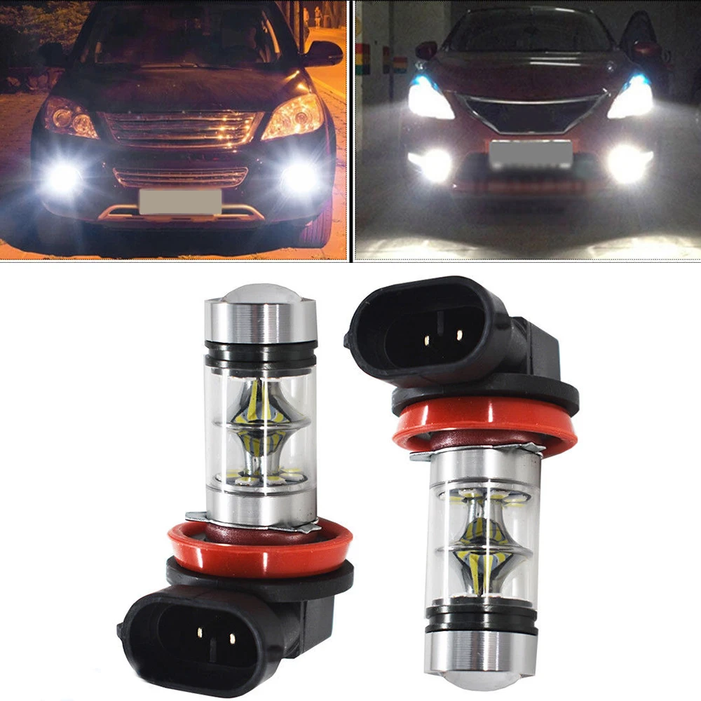 2 шт./1 пара светодиодные лампы 2323 100 Вт 9005/HB3/9006/HB4/H11/H8/ H10|Передние LED-фары для авто| |