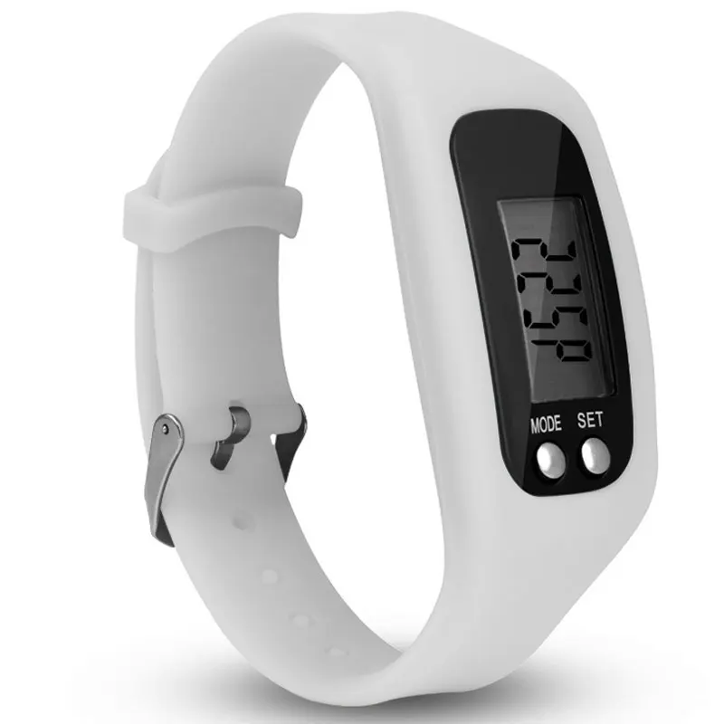 digital watch and pedometer
