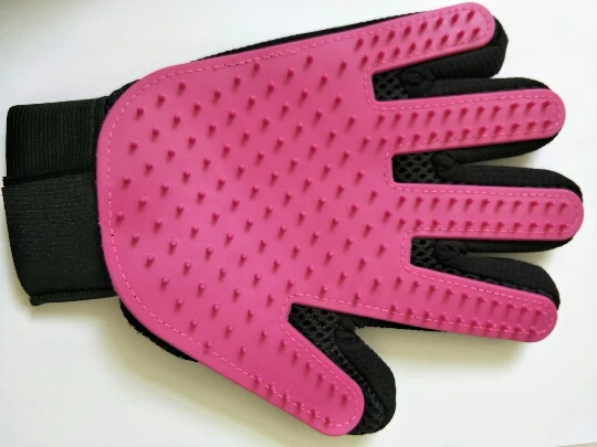 Pet Grooming Glove Cat Hair Removal Mitts De-Shedding Brush Combs For Cat Dog Horse Massage Combs Pet Supplies Accessoies