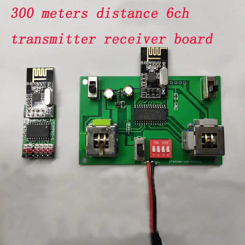 3 channel transmitter and receiver for rc plane