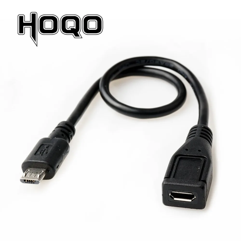 

Straight Micro USB Extension Cable Panel Mount Sync Date Charge for Motherboard Micro-USB Male to Female Cord
