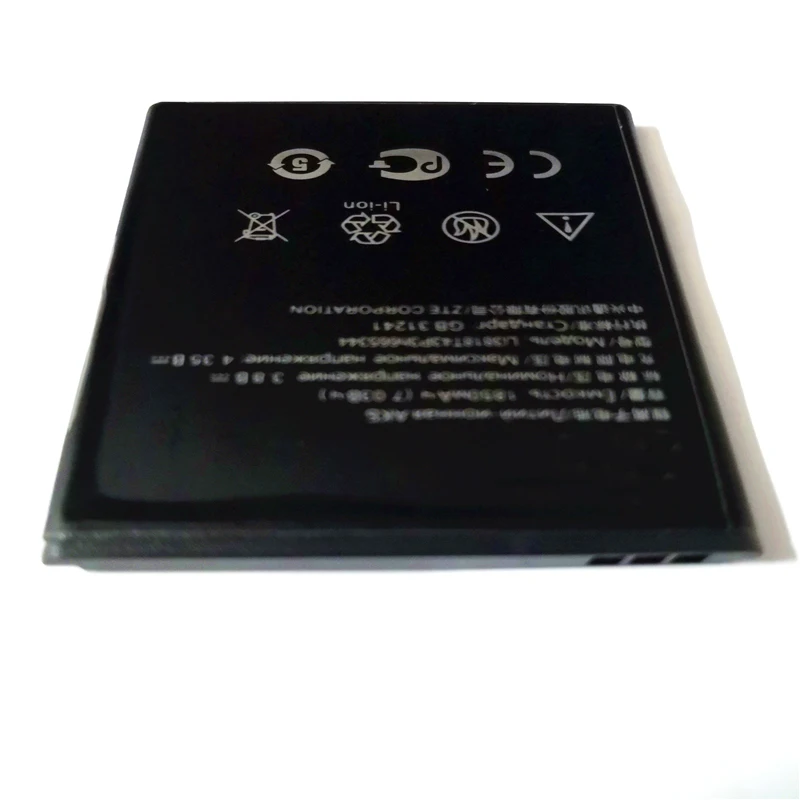 Новый Li3818T43P3h665344 3 8 V 1850mAh аккумулятор для ZTE TWM AMAZING A5S Blade GF3 T320 мобильный телефон в