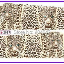 1х наклейка для ногтей леопардовая кожа полное покрытие цветок Роза Зимний цветок переводные наклейки на ногти наклейка s скидка C