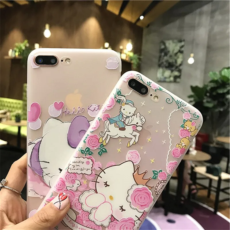3D рельефный чехол для iPhone 5 5S SE 6 6S 7 8 Plus X Мягкий ТПУ Oppo R9 S R11 plus R15 ЧЕХОЛ ДЛЯ vivo X7 X9 X20