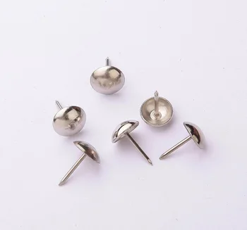 

(1000 pcs/ Lot) 19mm Chrome Silver Upholstery Hardware Tacks Decorative Pushpins Crafts Brads