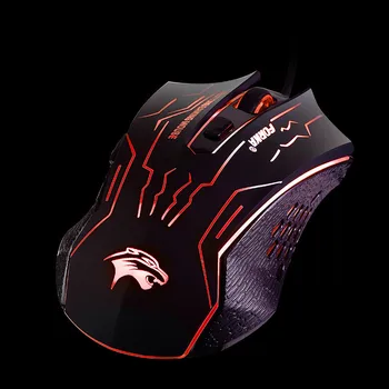 

USB Wired Gaming Mouse 6 Buttons 3200DPI Mute Optical Mouse Computer Game Mice for PC Laptop Notebook Gamer Mause