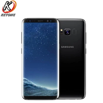 Перейти на Алиэкспресс и купить Оригинальный Новый Samsung Galaxy S8 G950FD мобильный телефон 5,8 дюймExynos 8895 4 Гб ОЗУ 64 Гб ПЗУ IP68 Водонепроницаемый Пылезащитный телефон с двумя sim-картами