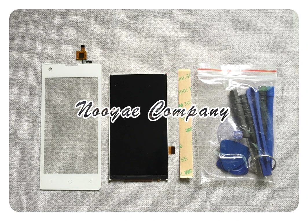 

Novaphopat Black/White Touchscreen For Tele2 Midi LCD Display Screen Monitor + Touch Screen Digitizer Sensor Replacement