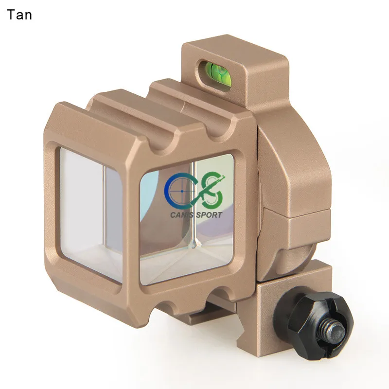 Ângulo de Visão Holográfico para Wargame Dragão Completa Metal Refletir Airsoft Espelho Canto Vista 360 Girar Reddot Cqb Gs1-0401 E.t 11 refletir airsoft espelho canto vista 360 girar