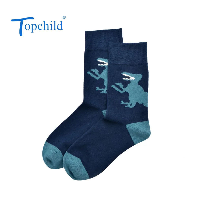 

Topchild funny Socks Small dinosaur pattern trend Winter Thick Warm Jacquard Socks Casual unisex Hombre comfortable big size