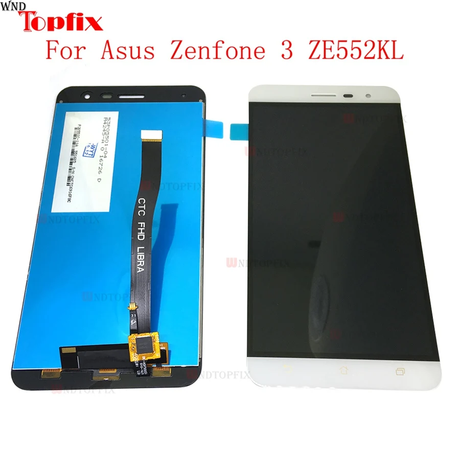5.5Inch Original LCD Display Touch Screen Digitizer With Frame For Asus Zenfone 3 ZE552KL Z012D Z012DC Z012DA LCD Assembly      (3)