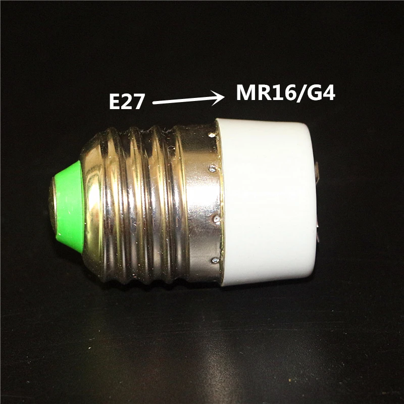 ASMT светодиодный 1 x E27 штекер для MR16 G4 женский светодиодный галогенный CFL светильник лампа база патрон адаптер E27 к MR16 патрон лампы конвертер