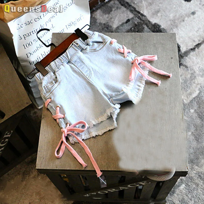 Мери ами детей девочек Heram джинсы Модная юбка штаны с рисунком SummerTrousers отрезной