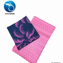 LIULANZHI африканская кружевная ткань Анкара воск голландская ткань воск дизайн африканская стильная кружевная ткань ML8WR15