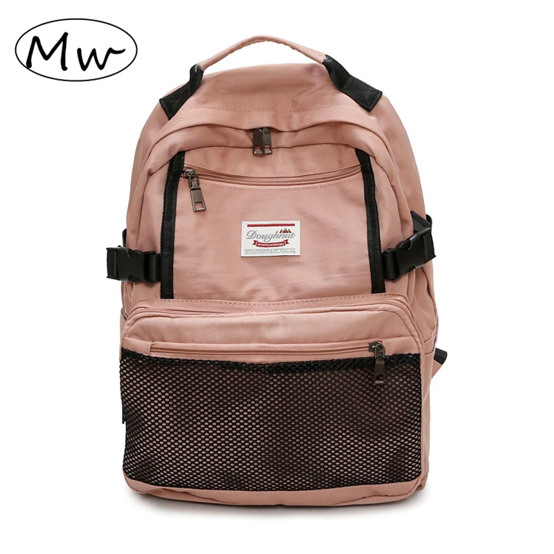 أحدث الإناث على ظهره للجنسين المرأة السفر Bagpack طلاب الجامعات المدرسة على ظهره محمول أكياس مع صافي جيب mochila موهير أحدث الإناث على ظهره للجنسين المرأة السفر Bagpack طلاب الجامعات المدرسة على ظهره محمول أكياس مع صافي جيب mochila موهير